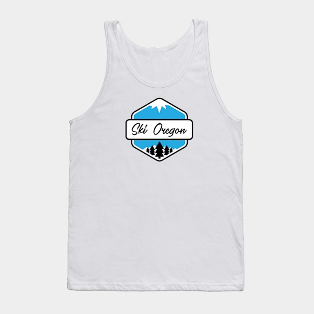 Ski Oregon Shirt Tank Top by HolidayShirts